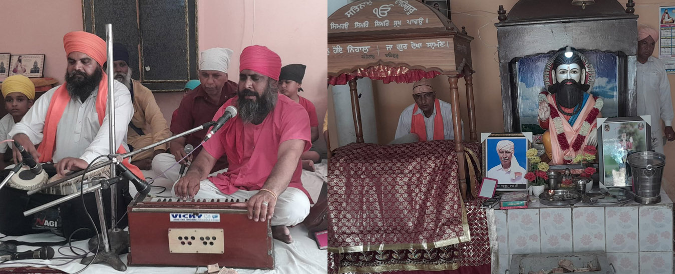 ਭਗਤ ਸਵਰਨਾ ਰਾਮ ਜੀ ਦੀ ਪਹਿਲੀ ਬਰਸੀ ਗੁਰੂ ਰਵਿਦਾਸ ਮੰਦਰ ਪਿੰਡ ਤਾਜੇਵਾਲ ਵਿਖੇ ਸ਼ਰਧਾ ਤੇ ਉਤਸ਼ਾਹ ਪੂਰਵਕ ਢੰਗ ਨਾਲ ਮਨਾਈ